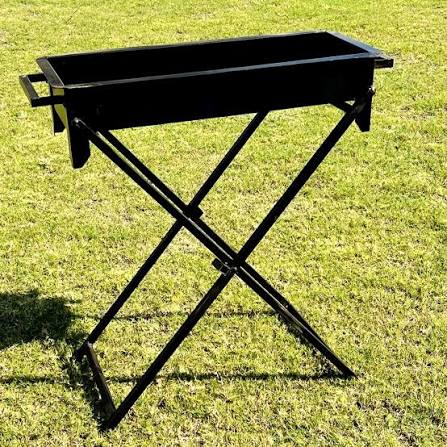 Heavy Duty MS Angeethi BBQ with Stand